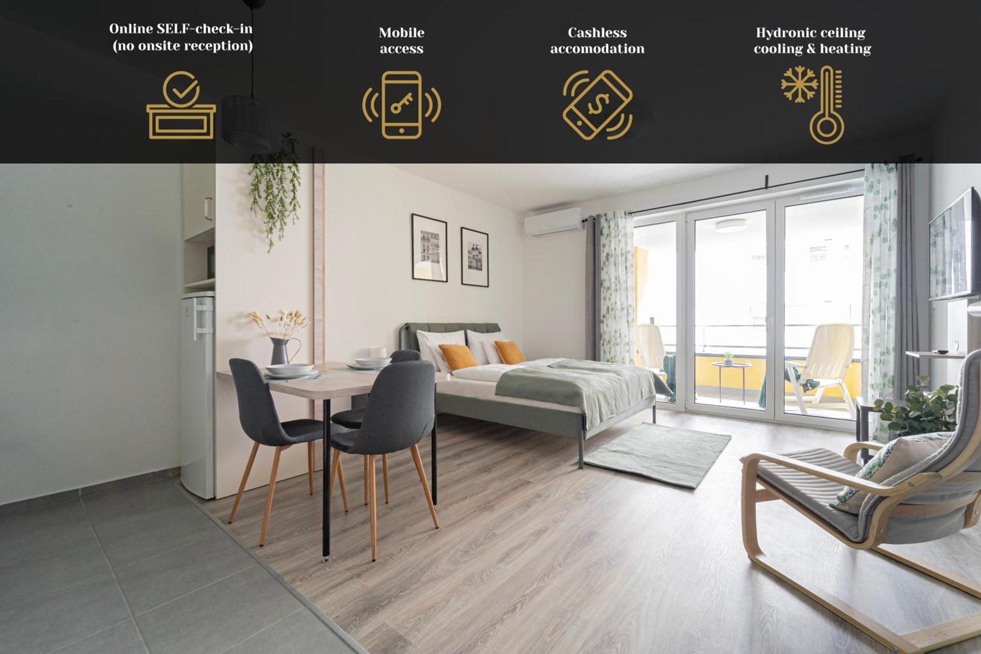Westside Garden Apartments By Urbanrent 布达佩斯 外观 照片